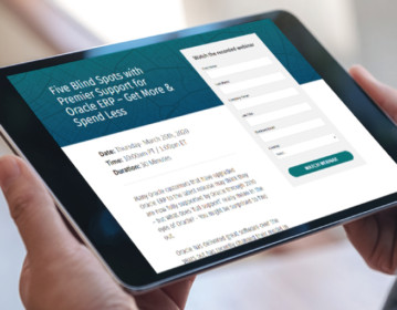 Five Blind Spots with Premier Support for Oracle ERP – Get More & Spend Less
