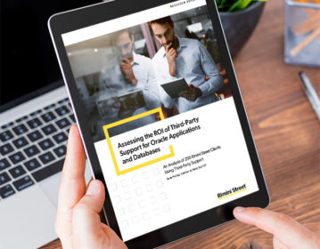 Assessing the ROI of Third-Party Support for Oracle Applications and Databases