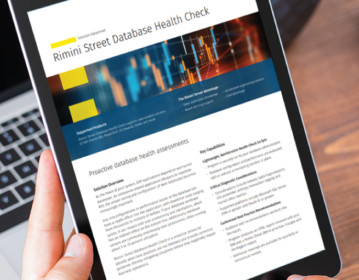 Rimini Street Database Health Check