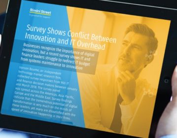 Survey Shows Conflict Between Innovation and IT Overhead