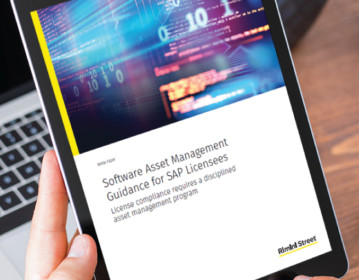 Software Asset Management Guidance for SAP Licensees