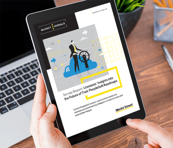 Survey Report: Licensees’ Insights into the Future of Their PeopleSoft Roadmaps