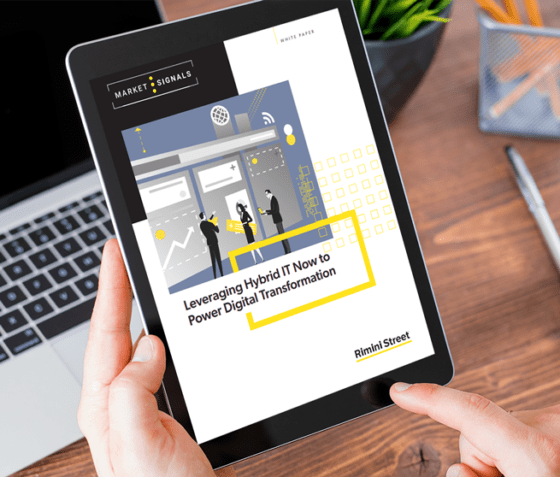 Leveraging Hybrid IT Now to Power Digital Transformation