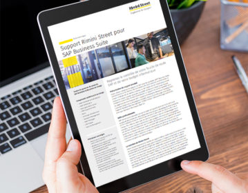 Support Rimini Street pour SAP Business Suite