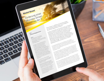 Förderung einer Business-Driven Roadmap der IT