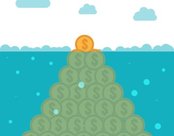 iceberg of savings