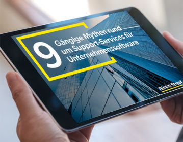 9 Gängige Mythen rund um Support-Services für Unternehmenssoftware