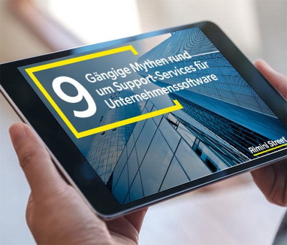 9 Gängige Mythen rund um Support-Services für Unternehmenssoftware