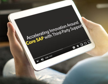 CIO Experiences Episode 9: Accelerating Innovation around Core SAP with Third-Party Support