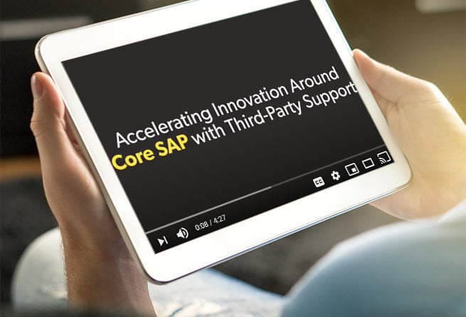 CIO Experiences Episode 9: Accelerating Innovation around Core SAP with Third-Party Support