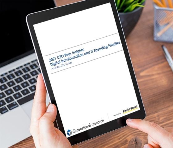 2021 CFO Peer Insights: Digital Transformation and IT Spending Priorities