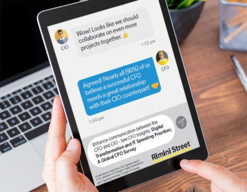 Strong CFO-CIO Partnerships Benefit Enterprise Digital Transformation