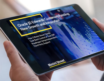 Oracle JD Edwards Customers Funding New Growth and Innovation