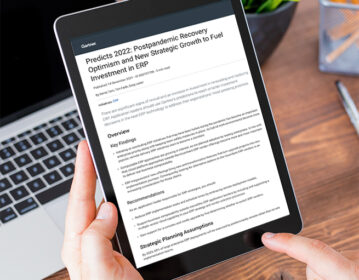 Informe de investigación de Gartner: Predicciones 2022