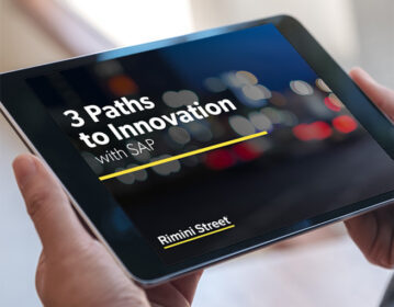 Explore 3 Paths to Innovation with SAP