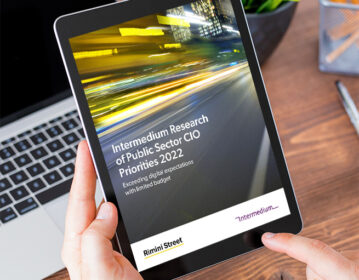 Intermedium Research of Public Sector CIO Priorities 2022
