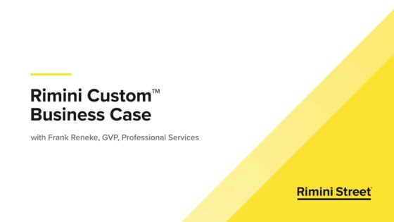 Rimini Custom™: Who’s it For?