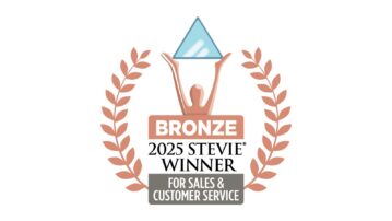 Bronze Stevie for Best Customer Satisfaction Strategy