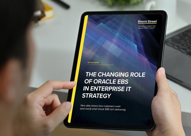The Changing Role of Oracle EBS in Enterprise IT Strategy