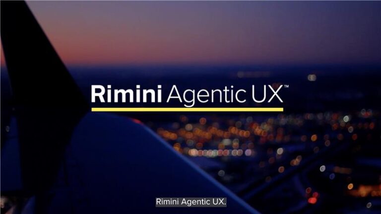 Rimini Agentic UX™: AI-Elevated Process Solutions 