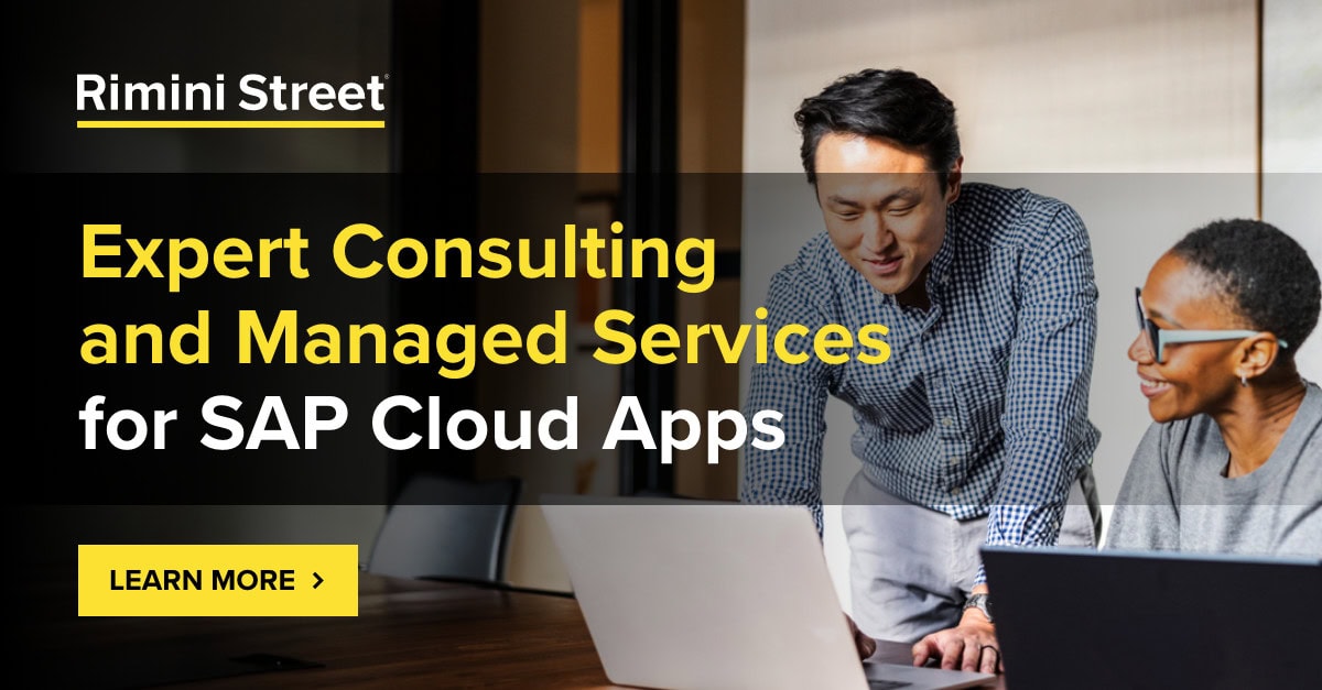 Consulting & Cloud Managed Services for SAP Cloud Products