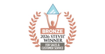 Bronze Stevie Winner for Best Customer Satisfaction Strategy 
