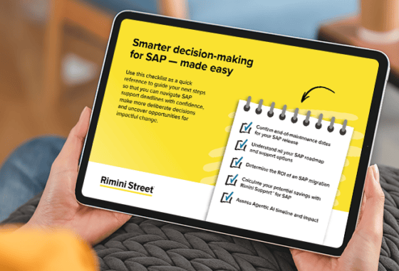 SAP 주요 기한을 기회로 전환하는 체크리스트