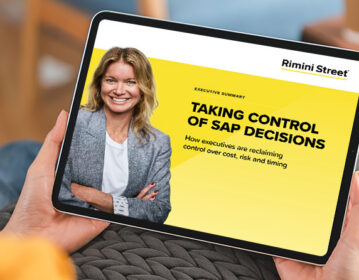 Taking Back Control of SAP Decisions