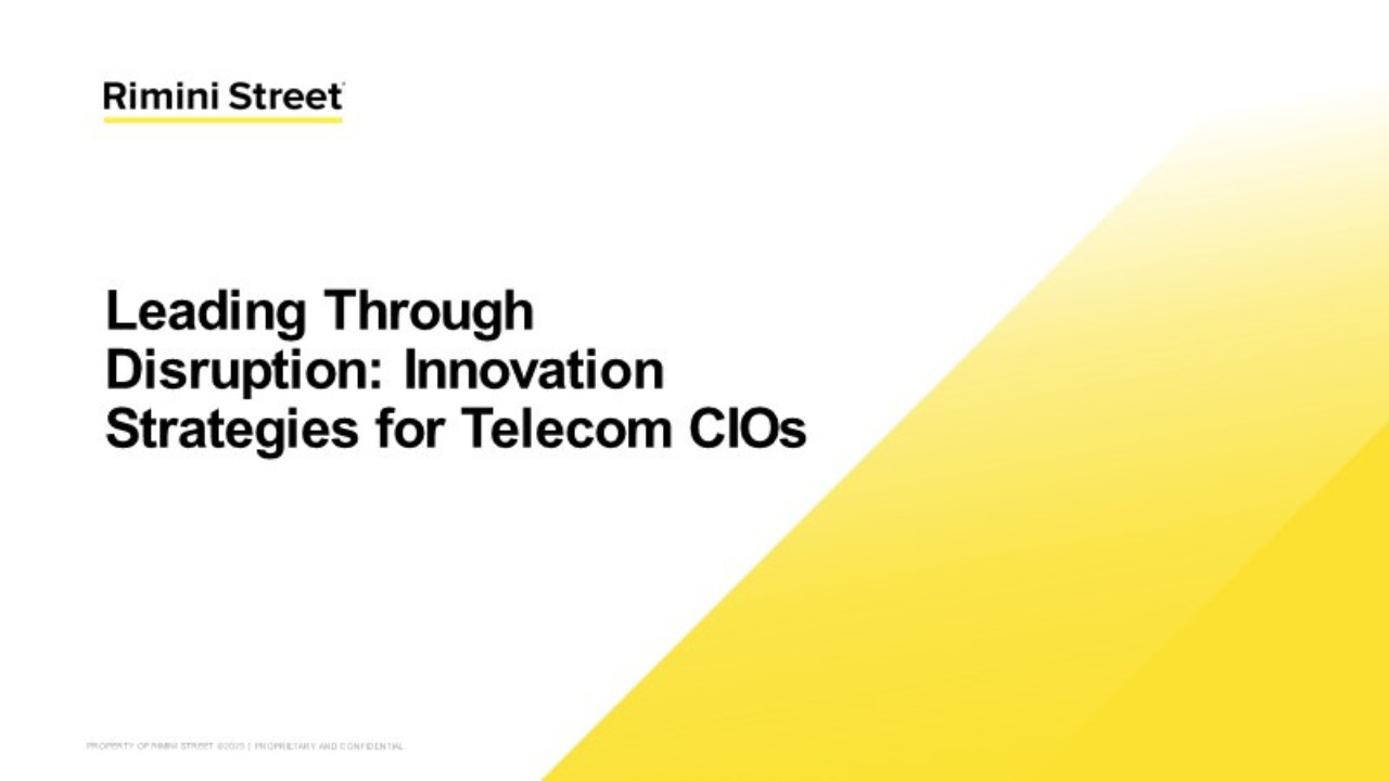 Leading Through Disruption: Innovation Strategies for Telecom CIOs