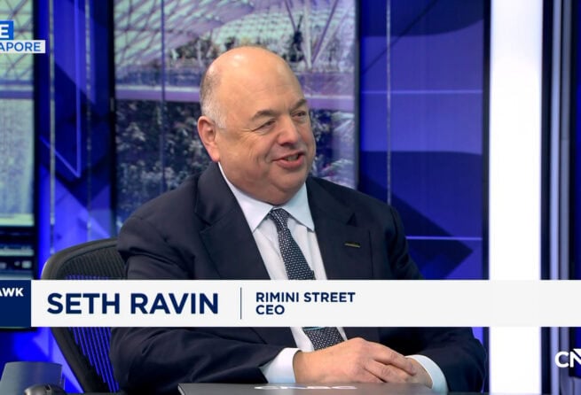 Rimini Street CEO Seth Ravin Talks Innovation Strategy on CNBC’s Squawk Box 